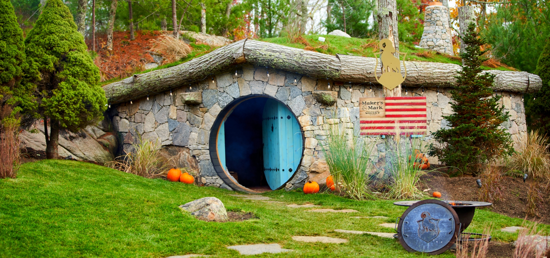 Exterior view of the Hobbit House at The Preserve Sporting Club.